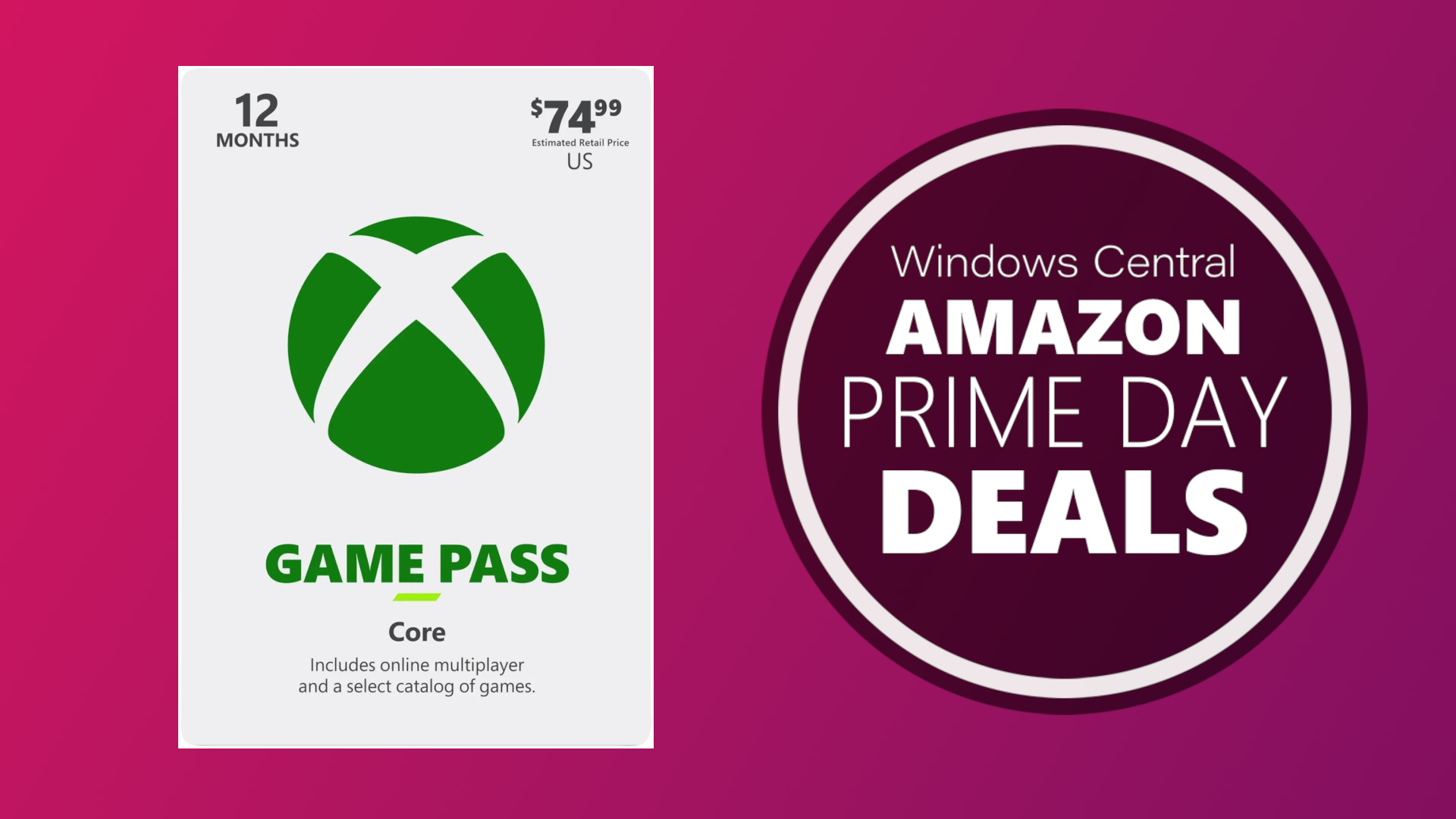 Stack 3 years of Xbox Game Pass core and save almost $50!