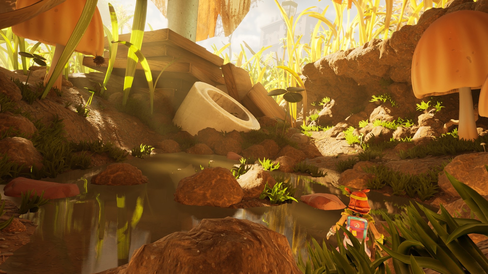 Grounded 2 sure has gorgeous lighting and atmosphere