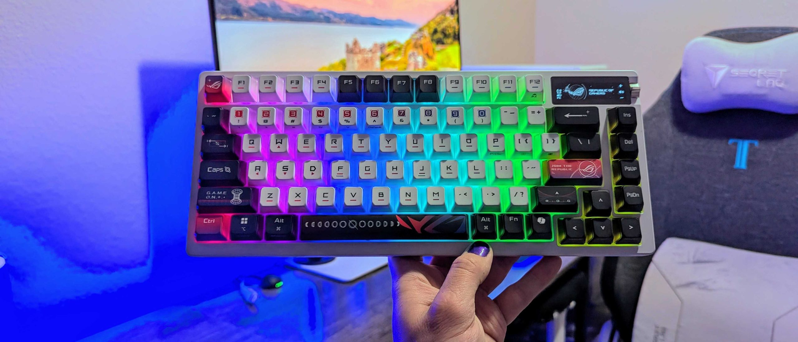 ASUS ROG Azoth X keyboard review: Much better than I expected